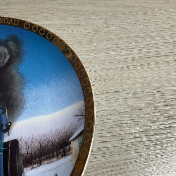 THE MAPLELEAF - GRAND TRUNK RAILROAD PLATE Limited Edition #209 Paul Adams - Picture 6 of 9